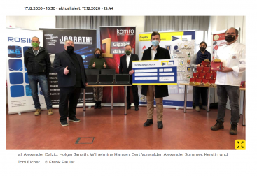 Alexander Sommer im Rosenheimer Kinderheim Schöne Aussicht